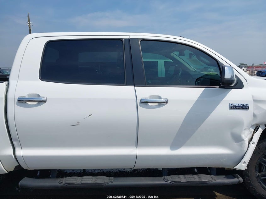 2019 TOYOTA TUNDRA PLATINUM 5.7L V8 - 5TFAY5F17KX869635