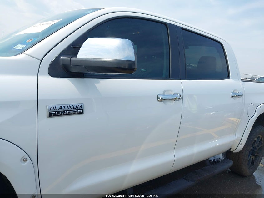 2019 TOYOTA TUNDRA PLATINUM 5.7L V8 - 5TFAY5F17KX869635