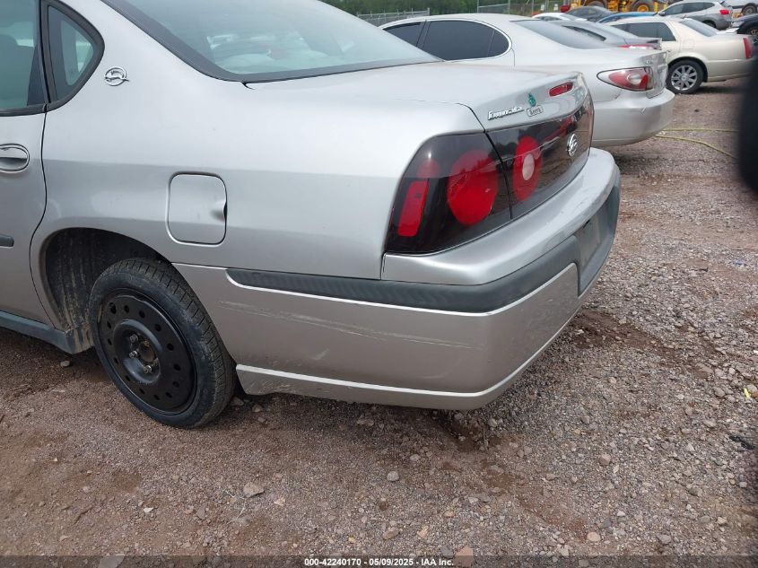 2005 Chevrolet Impala VIN: 2G1WF52E959243925 Lot: 42240170