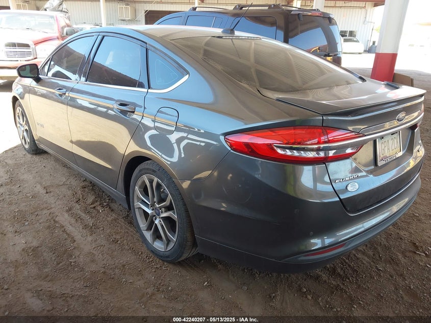 2017 FORD FUSION HYBRID VIN: 3FA6P0LU3HR237653