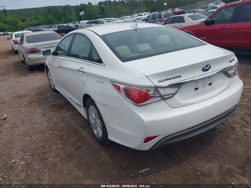 2013 HYUNDAI SONATA HYBRID VIN: KMHEC4A44DA050529