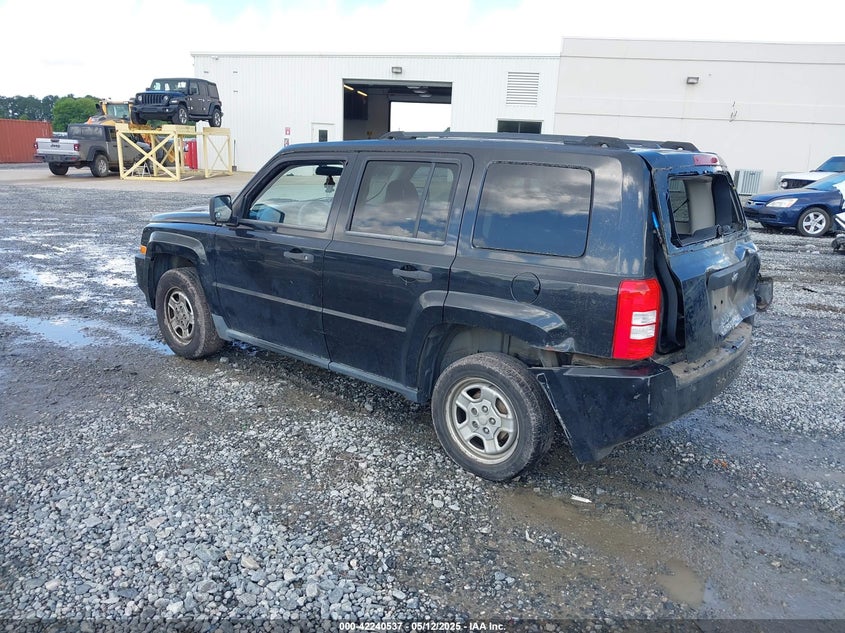 2009 JEEP PATRIOT VIN: 1J4FT28A99D194991