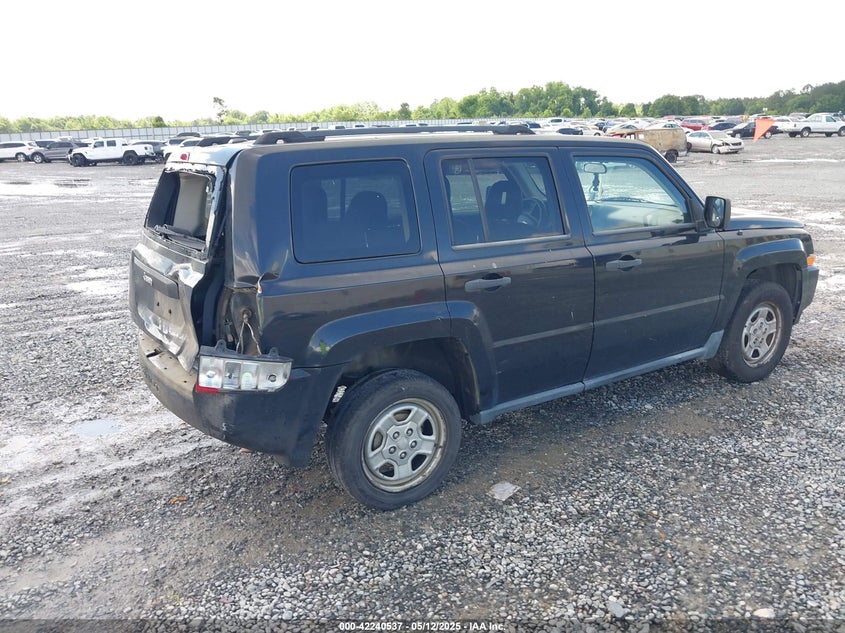 2009 JEEP PATRIOT VIN: 1J4FT28A99D194991