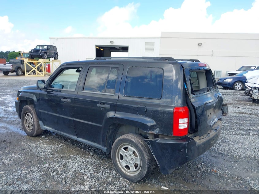 2009 JEEP PATRIOT VIN: 1J4FT28A99D194991