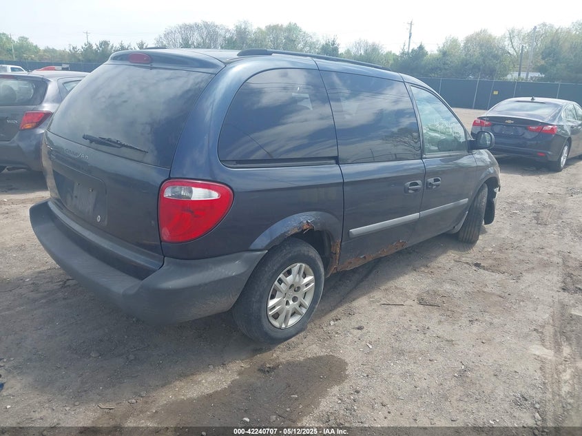 2007 DODGE CARAVAN VIN: 1D4GP25R57B171700