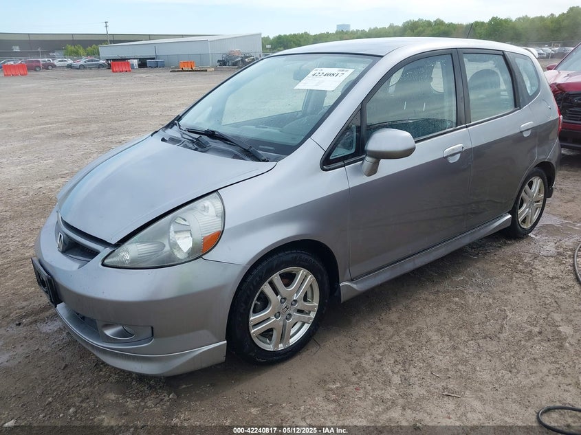 2008 HONDA FIT VIN: JHMGD37648S011368