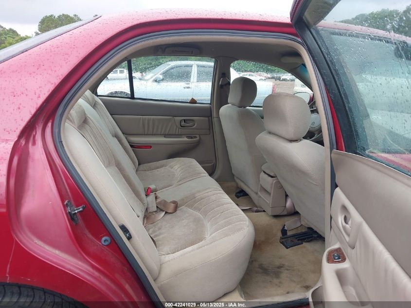 2003 Buick Century Custom VIN: 2G4WS52JX31170877 Lot: 42241029