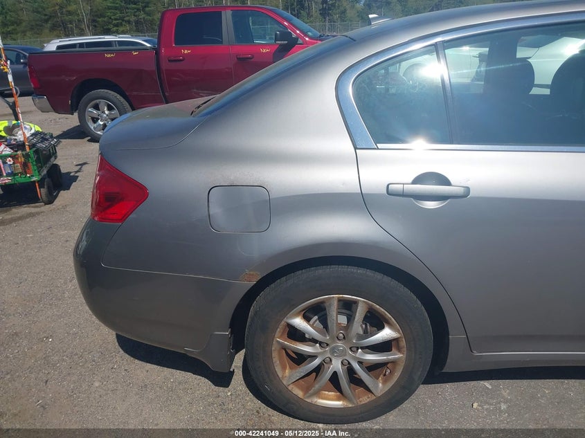 2008 INFINITI G35X VIN: JNKBV61F68M273284