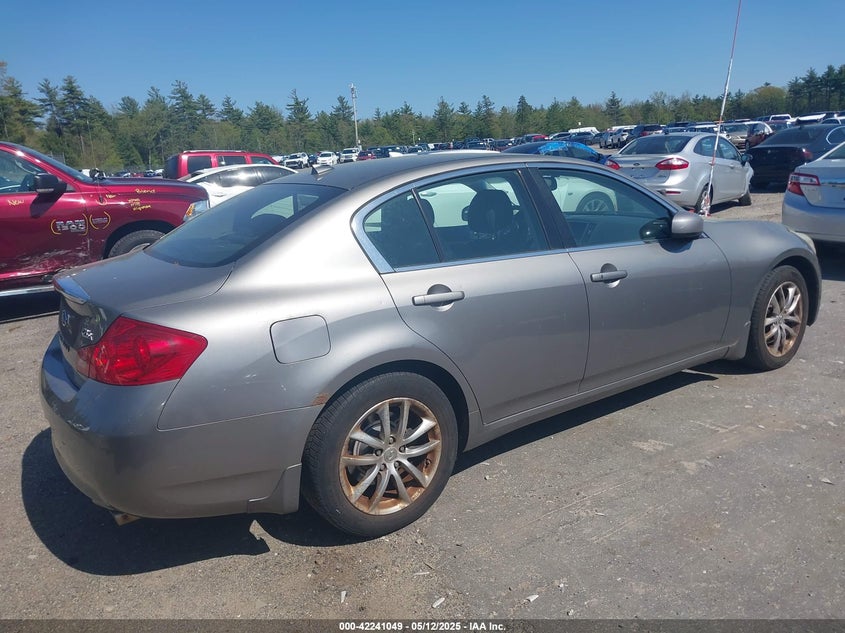 2008 INFINITI G35X VIN: JNKBV61F68M273284