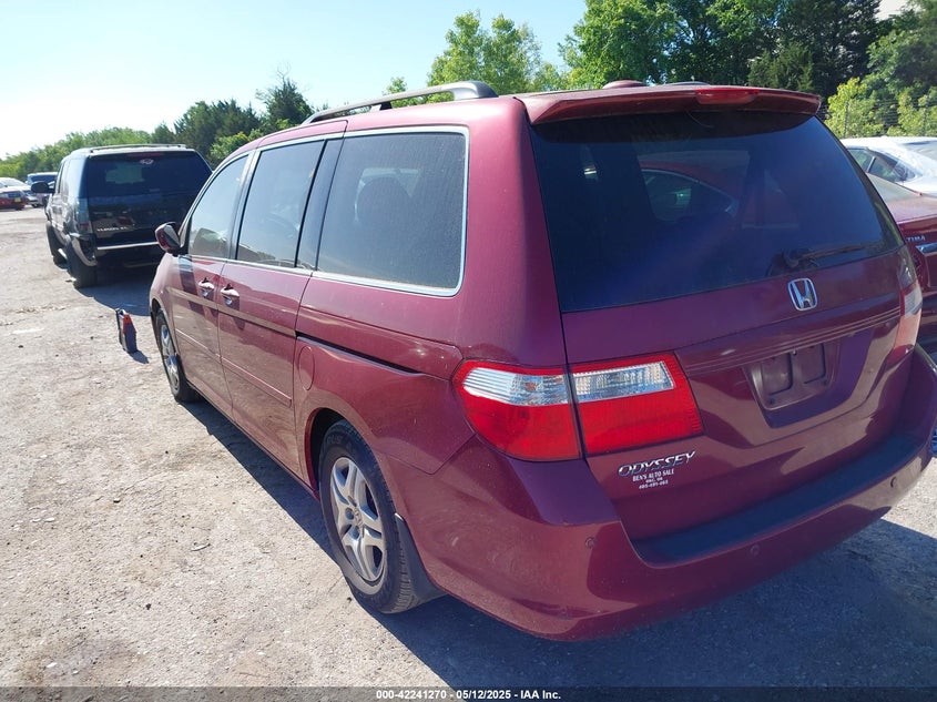 2006 HONDA ODYSSEY VIN: 5FNRL38796B088705