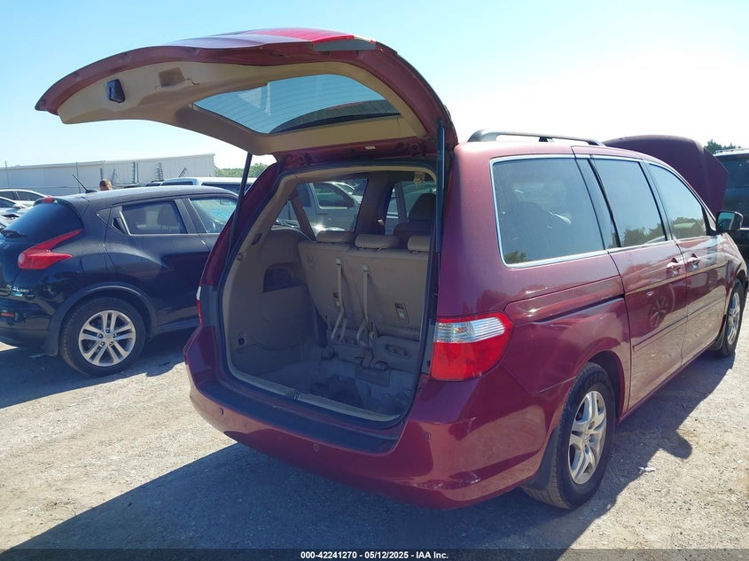 2006 HONDA ODYSSEY VIN: 5FNRL38796B088705