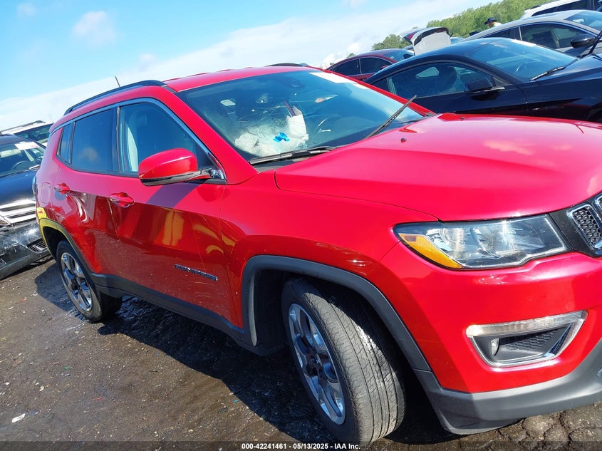VIN 3C4NJCCB2MT573413 2021 JEEP COMPASS LIMITED