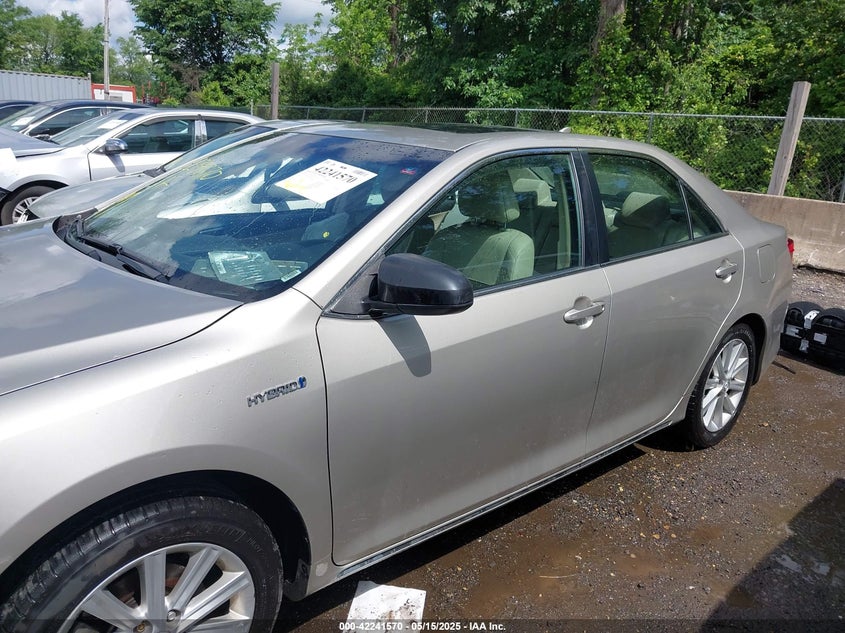 2014 TOYOTA CAMRY HYBRID XLE - 4T1BD1FK6EU100238