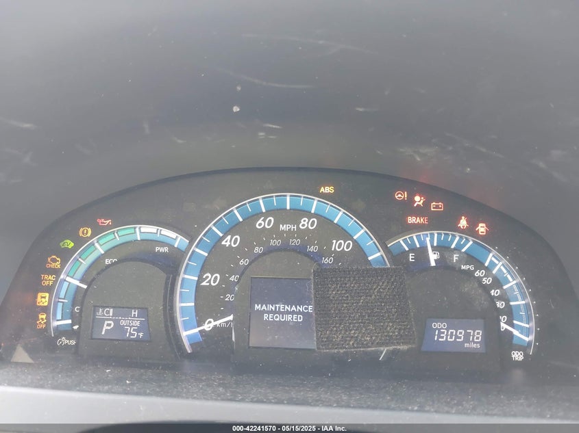 2014 TOYOTA CAMRY HYBRID XLE - 4T1BD1FK6EU100238