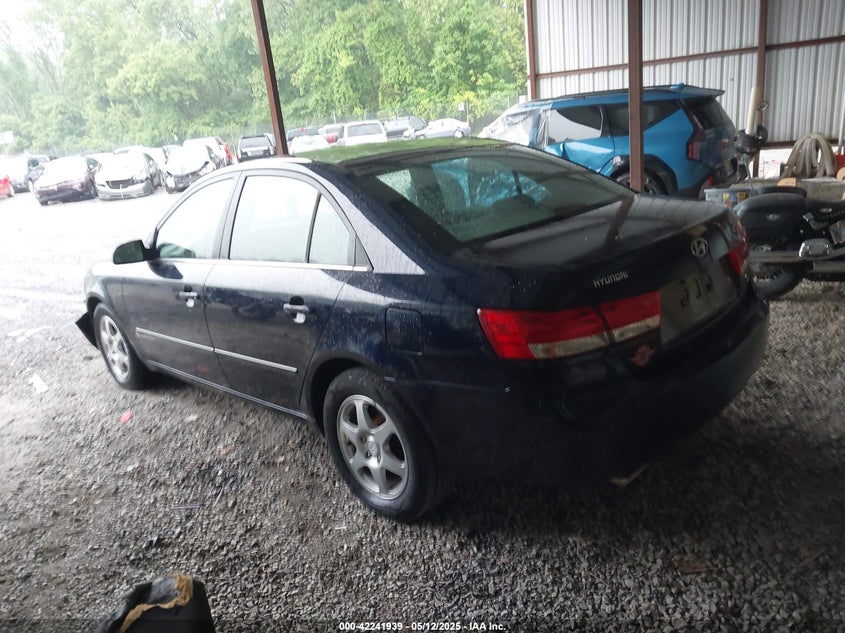 2006 HYUNDAI SONATA VIN: 5NPEU46F26H135697