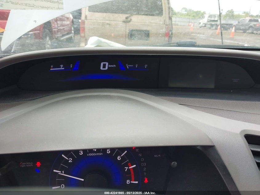 2012 HONDA CIVIC VIN: 19XFB2F88CE009702