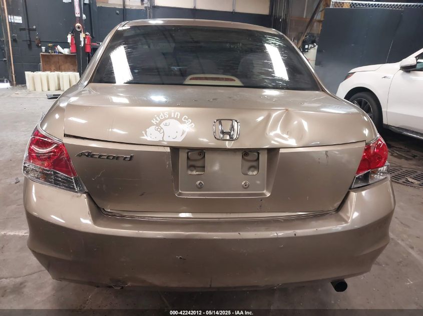 2008 Honda Accord 2.4 Lx VIN: 1HGCP26398A120859 Lot: 42242012