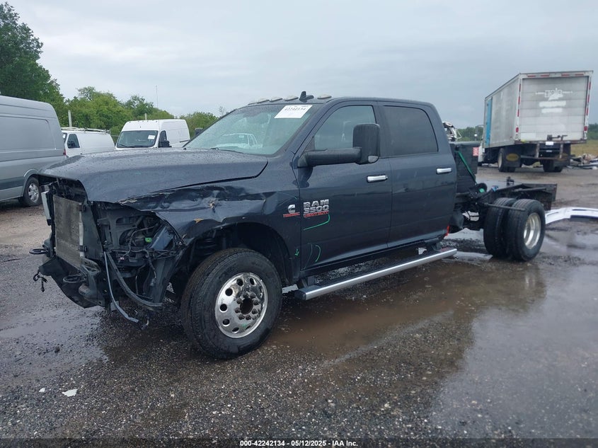 2018 Ram 3500 Big Horn 4X4 8' Box grey truck diesel 3C63RRHL7JG413608 photo #3