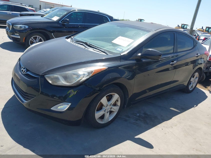 2012 HYUNDAI ELANTRA VIN: KMHDH4AE2CU273946