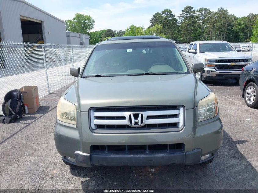 2007 Honda Pilot Ex-L VIN: 5FNYF28697B026324 Lot: 42242297