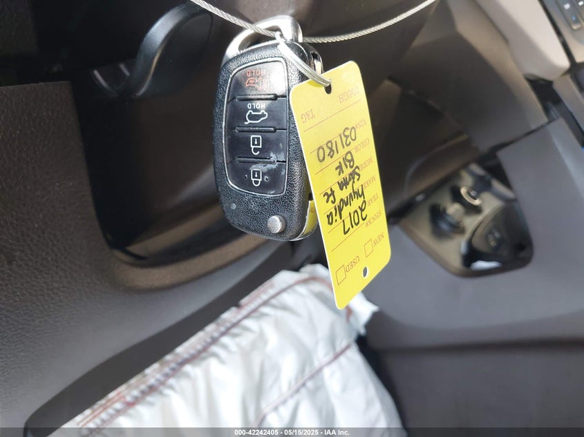 2017 HYUNDAI SANTA FE SPORT - 5NMZU3LB8HH031180