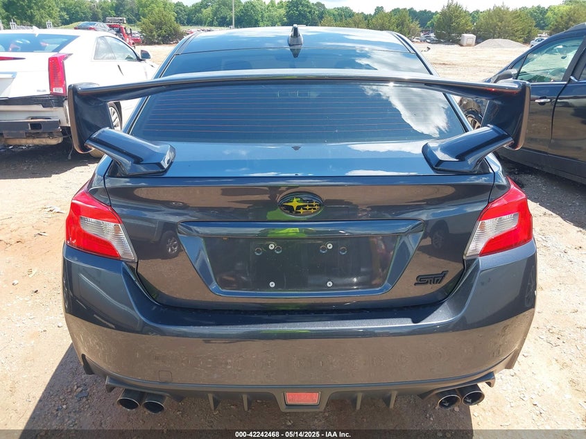 2018 SUBARU WRX VIN: JF1VA2W65J9838456
