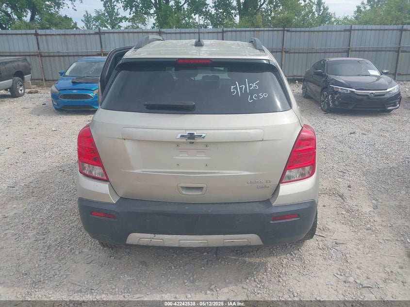 2015 CHEVROLET TRAX LT - 3GNCJRSB4FL180048