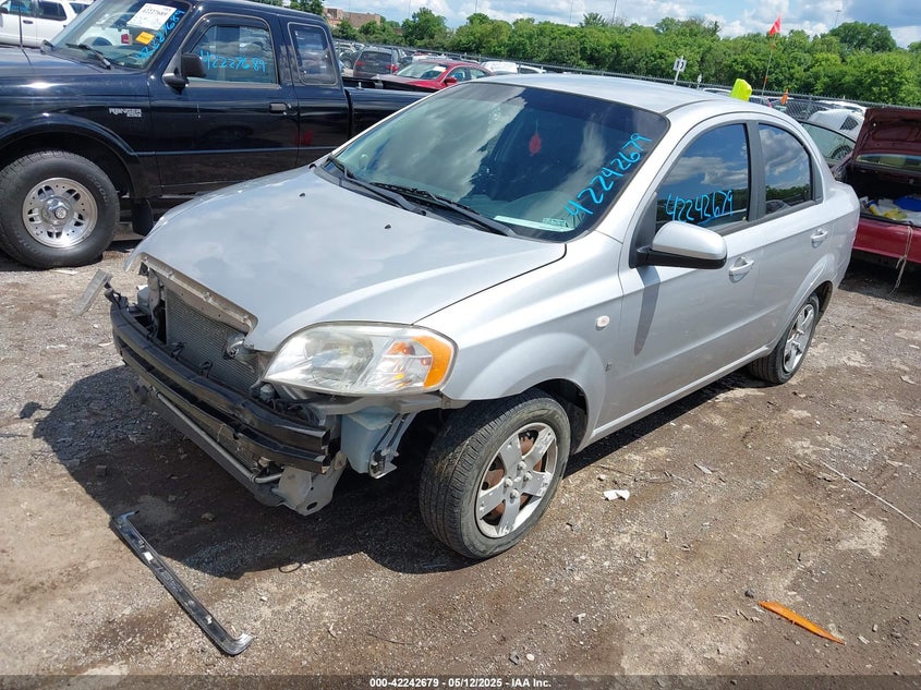 2008 CHEVROLET AVEO VIN: KL1TD56628B250177
