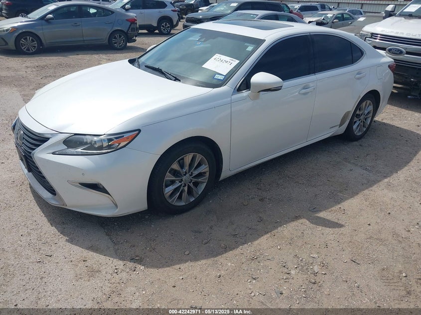 2016 LEXUS ES 300H VIN: JTHBW1GGXG2122104