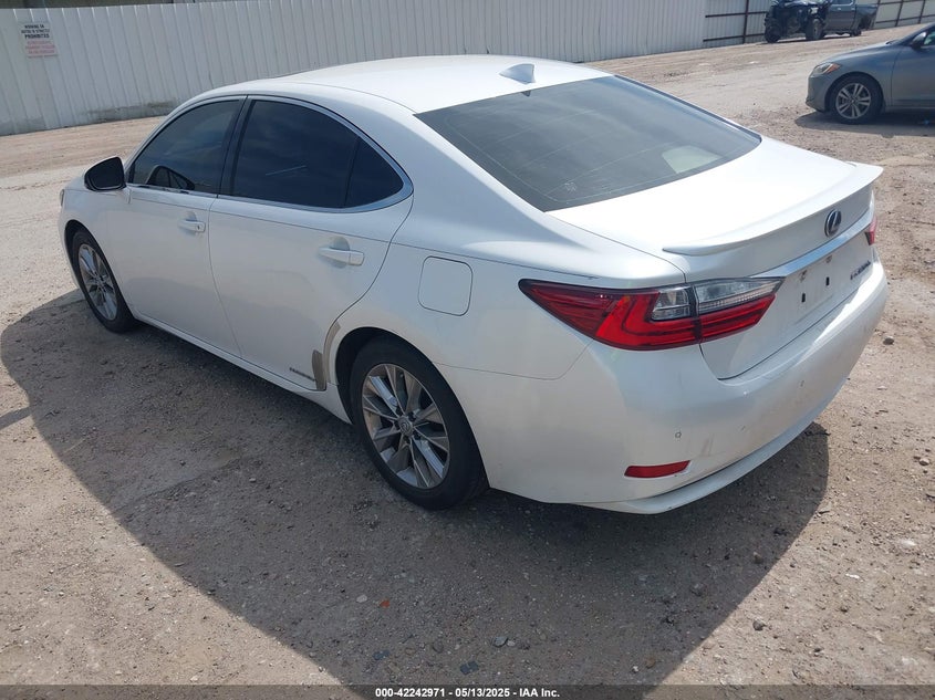 2016 LEXUS ES 300H VIN: JTHBW1GGXG2122104