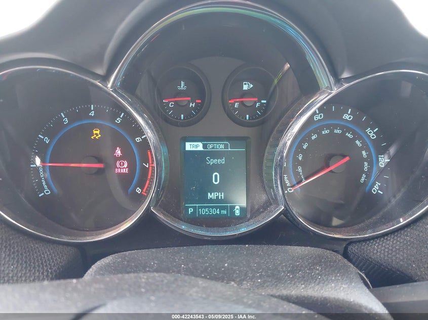 2015 CHEVROLET CRUZE VIN: 1G1PC5SB0F7109973