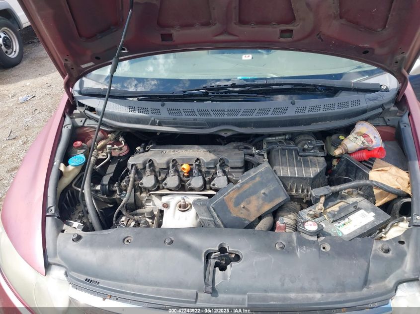 2007 Honda Civic Lx VIN: 2HGFA16557H512280 Lot: 42243922