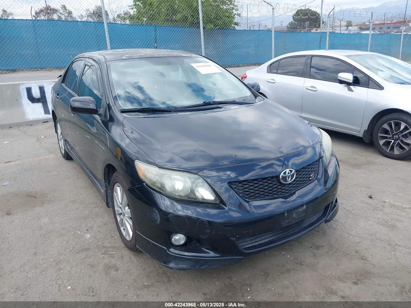 2009 TOYOTA COROLLA VIN: 1NXBU40E39Z116214