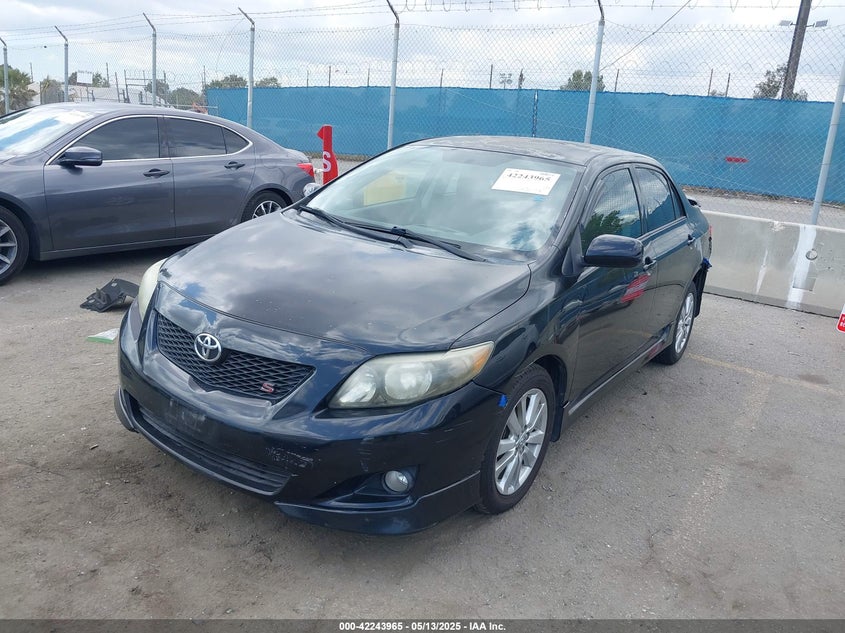 2009 TOYOTA COROLLA VIN: 1NXBU40E39Z116214