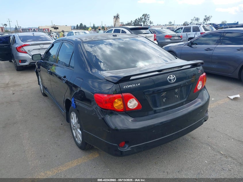 2009 TOYOTA COROLLA VIN: 1NXBU40E39Z116214