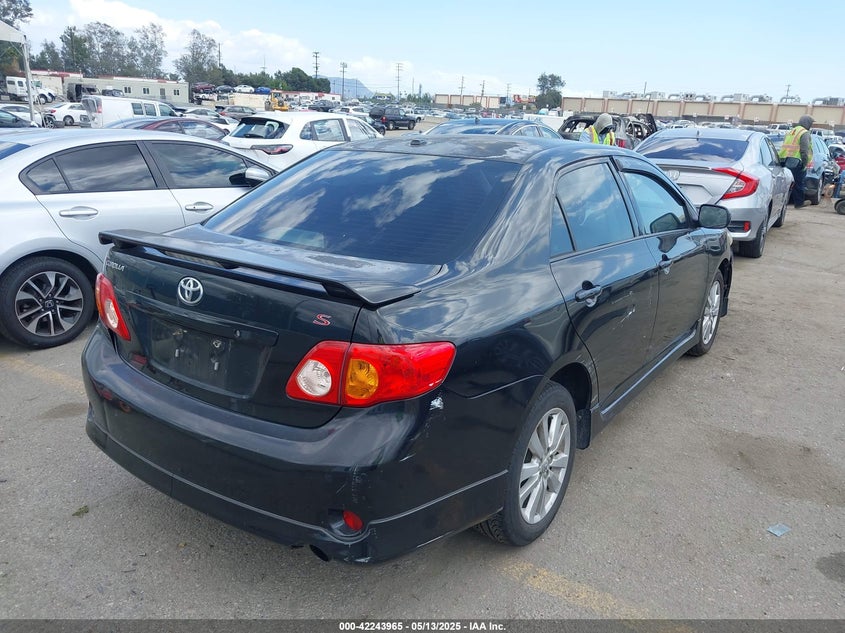 2009 TOYOTA COROLLA VIN: 1NXBU40E39Z116214