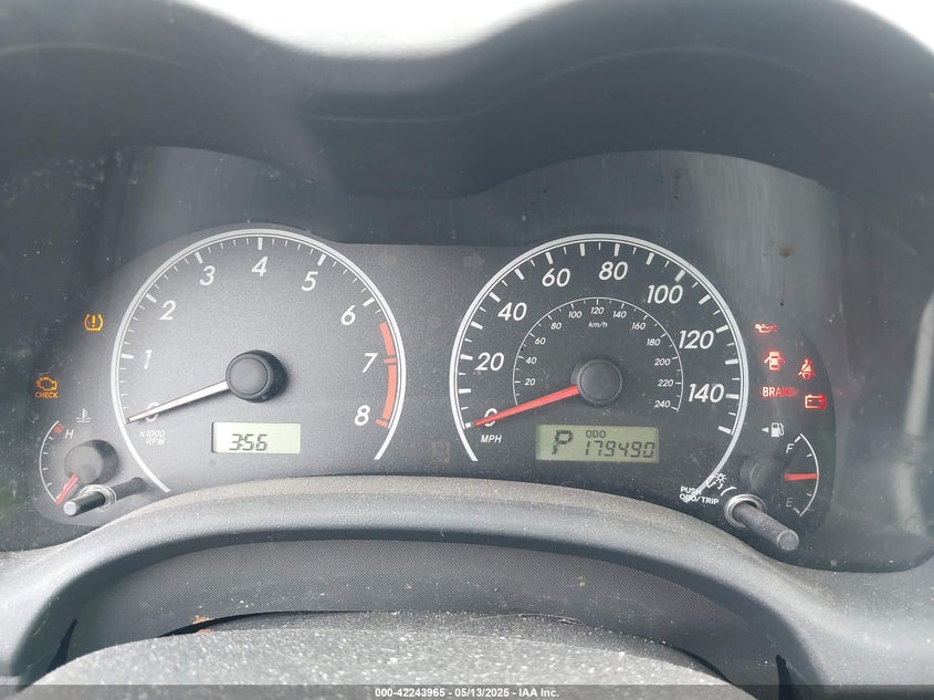 2009 TOYOTA COROLLA VIN: 1NXBU40E39Z116214