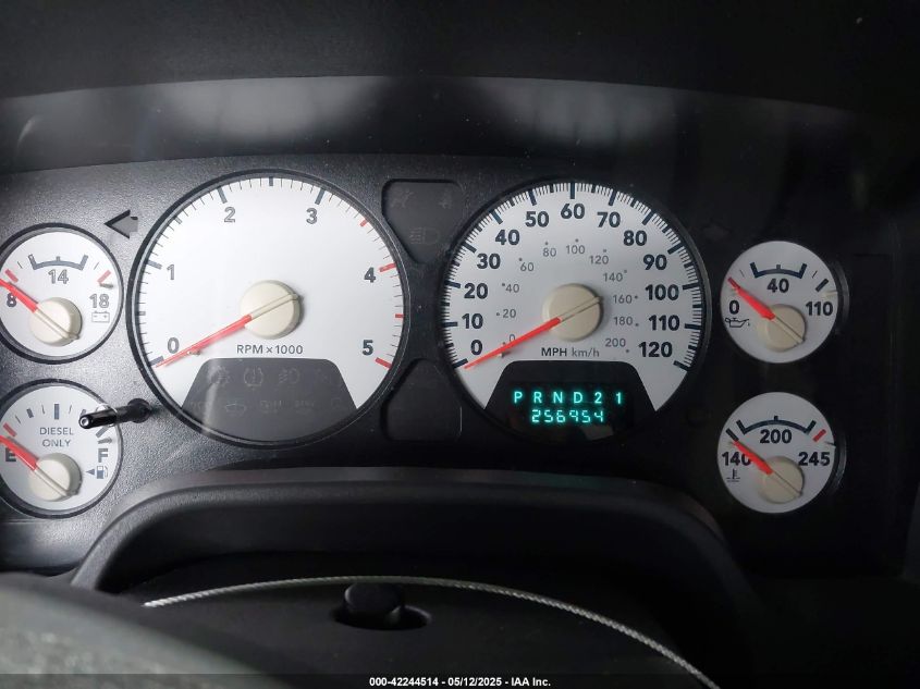 2006 Dodge Ram 2500 Slt/Trx4 Off Road/Sport/Power Wagon VIN: 3D7KS28C56G124059 Lot: 42244514