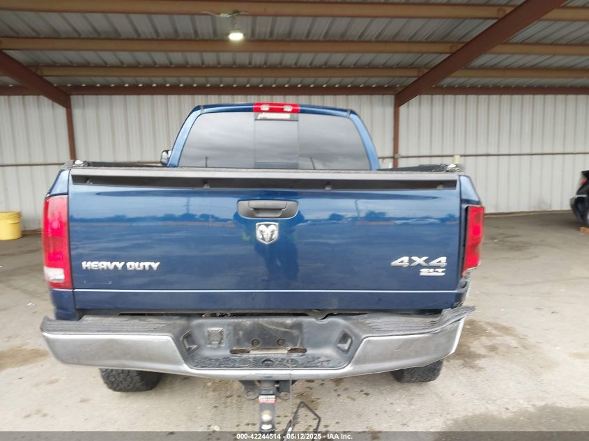 2006 Dodge Ram 2500 Slt/Trx4 Off Road/Sport/Power Wagon VIN: 3D7KS28C56G124059 Lot: 42244514