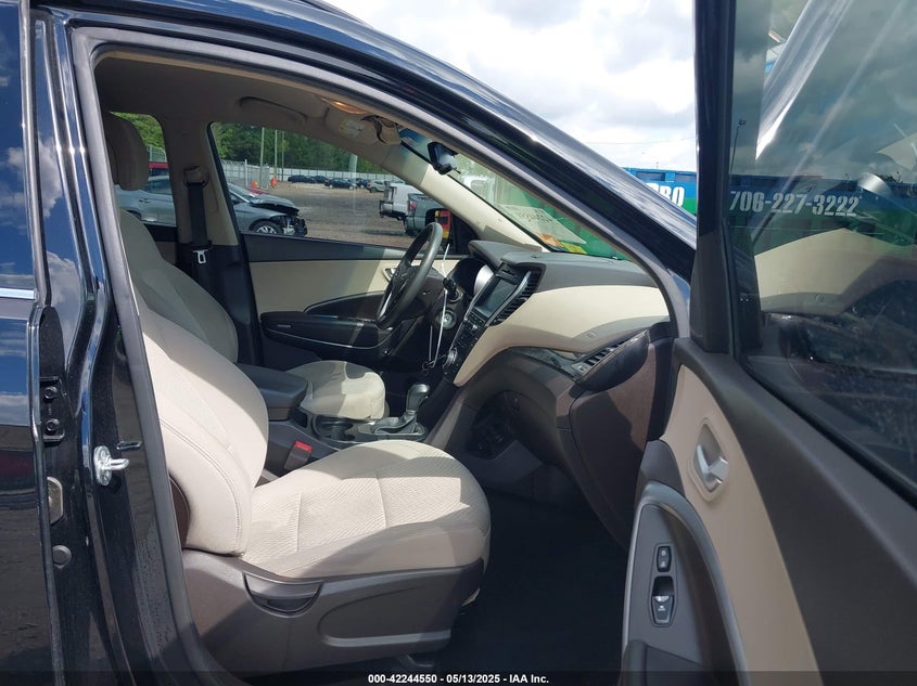 VIN 5NMZU3LB5HH043545 2017 HYUNDAI SANTA FE SPORT 2.4L