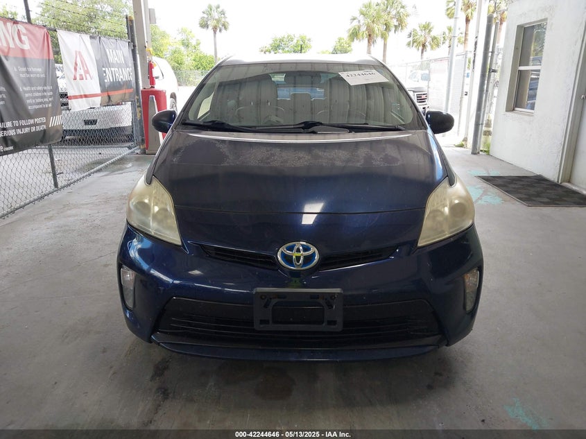 2012 TOYOTA PRIUS VIN: JTDKN3DUXC1600130