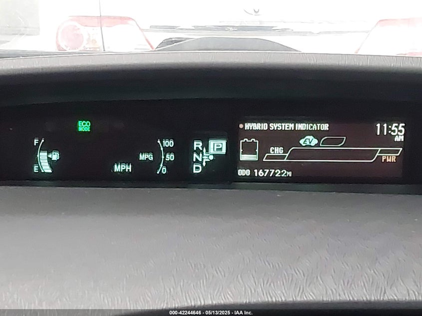 2012 TOYOTA PRIUS VIN: JTDKN3DUXC1600130