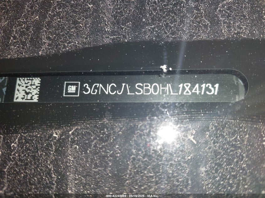 2017 CHEVROLET TRAX 1LT - 3GNCJLSB0HL184131