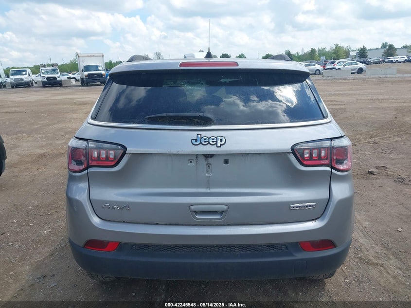 2018 Jeep Compass Latitude 4X4 VIN: 3C4NJDBB6JT349368 Lot: 42245548