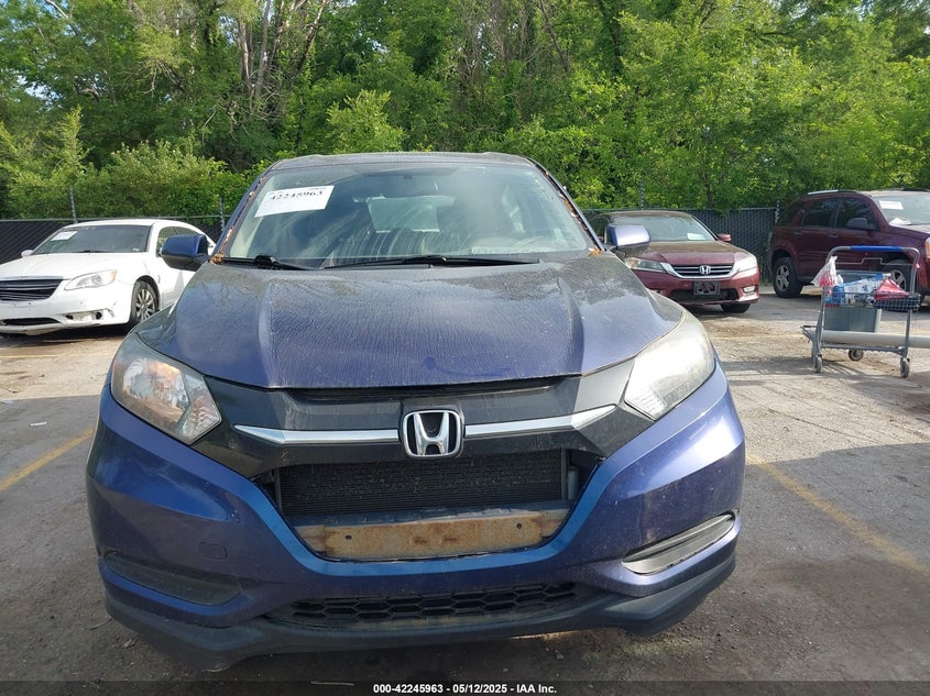 2017 HONDA HR-V VIN: 3CZRU6H31HM703560