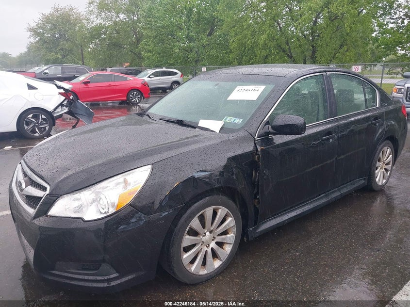 2011 SUBARU LEGACY VIN: 4S3BMBJ6XB3215379
