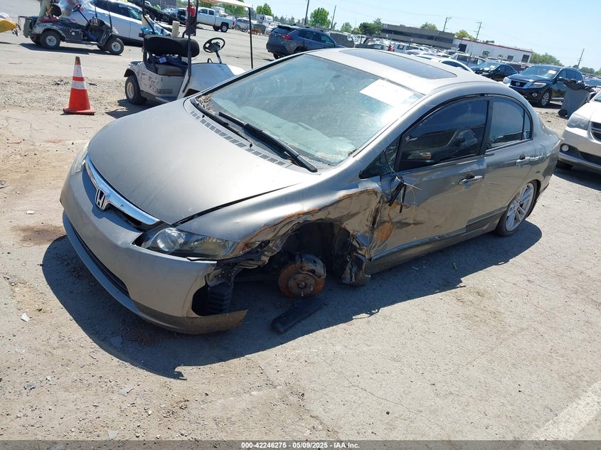 2007 HONDA CIVIC VIN: 1HGFA16827L058616