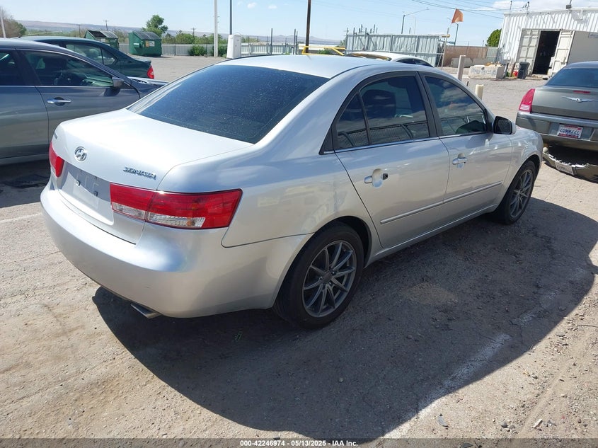 2007 HYUNDAI SONATA VIN: 5NPEU46F57H172518