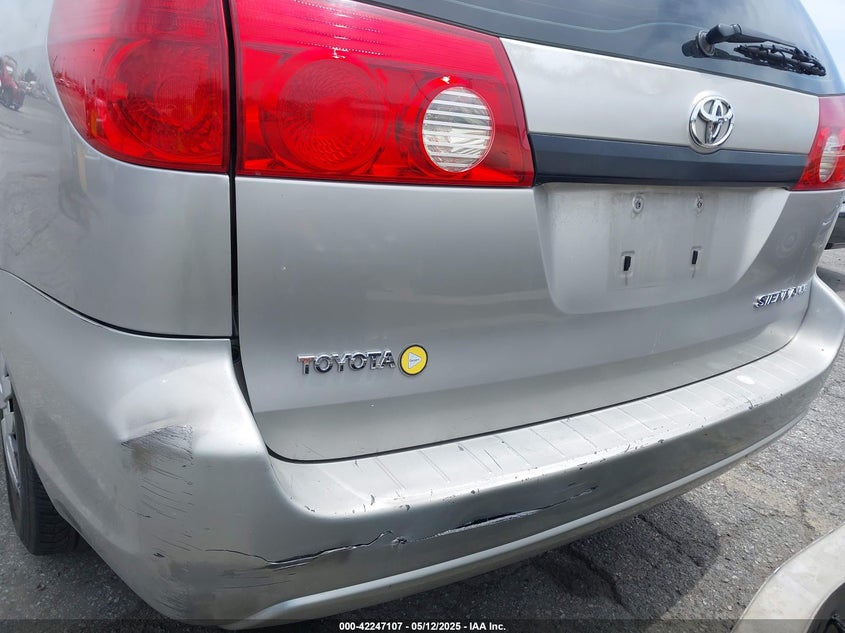2006 TOYOTA SIENNA VIN: 5TDZA23C96S571501
