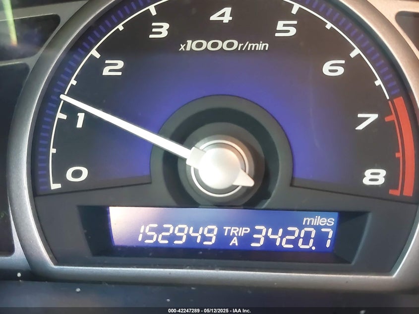 2008 Honda Civic Ex VIN: 1HGFA16858L023117 Lot: 42247289